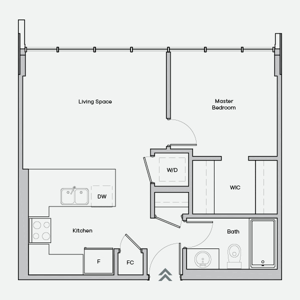 Floorplan of The Cavalier I