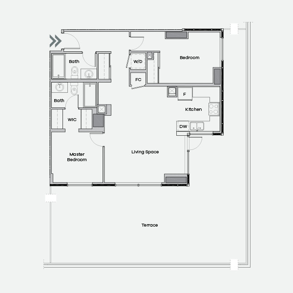 Floorplan of The Cloche R