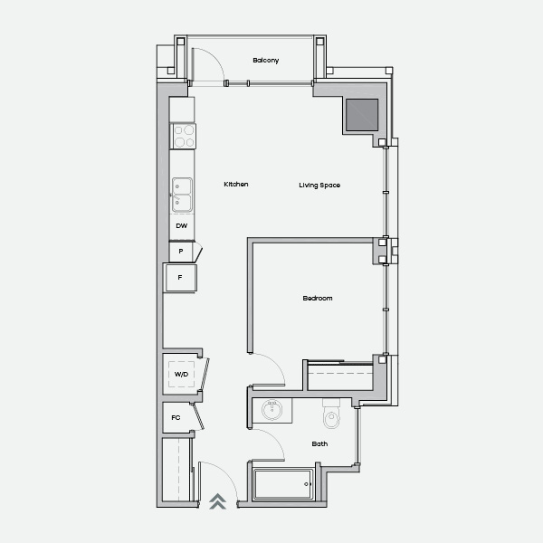 Floorplan of The Homburg