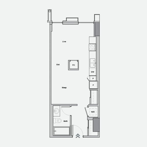 Floorplan of The Shako