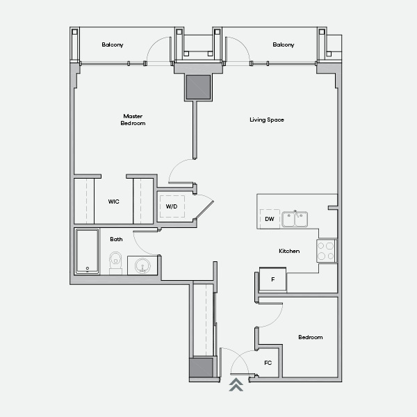 Floorplan of The Ushanka